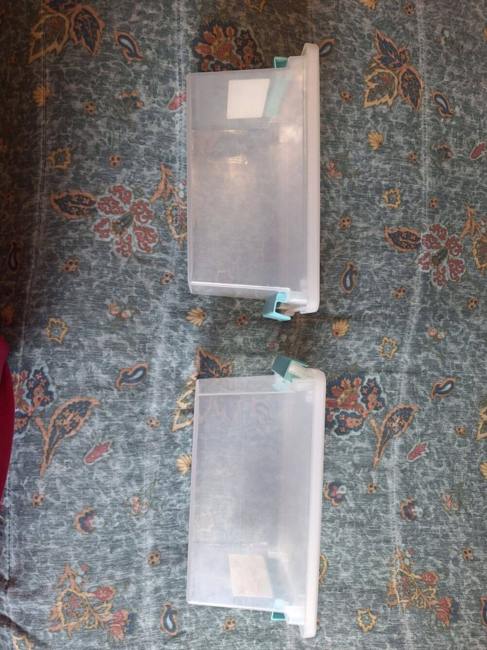 Sterilite Clip Storage Boxes with Lids – Set of 2